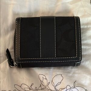 Coach Black Wallet